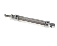 ISO 6432 Round Double Acting Cylinder 25-80mm - Magnetic - Damping