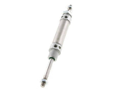ISO 6432 Round Double Acting Cylinder 25-50mm - Magnetic - Damping - Male Threaded - Double Rod