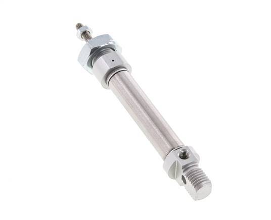 ISO 6432 Round Single Acting Cylinder 10-25mm - Magnetic