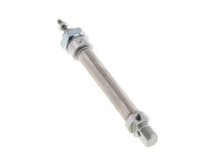 ISO 6432 Round Single Acting Cylinder 10-40mm - Magnetic