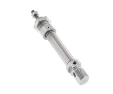 ISO 6432 Round Single Acting Cylinder 12-25mm - Magnetic