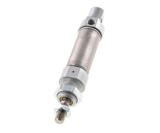 ISO 6432 Round Single Acting Cylinder 25-25mm - Magnetic