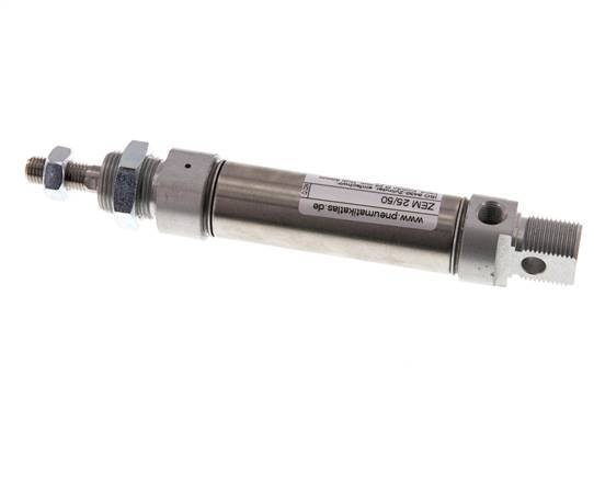 ISO 6432 Round Single Acting Cylinder 25-50mm - Magnetic
