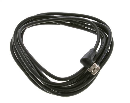 Connection Line Connector M12 3m