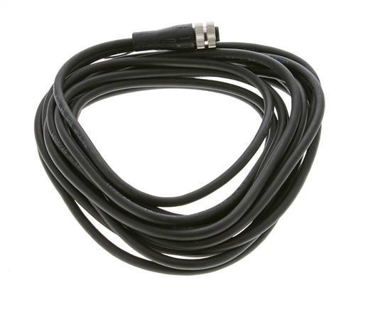 Connection Line Connector M12 5m