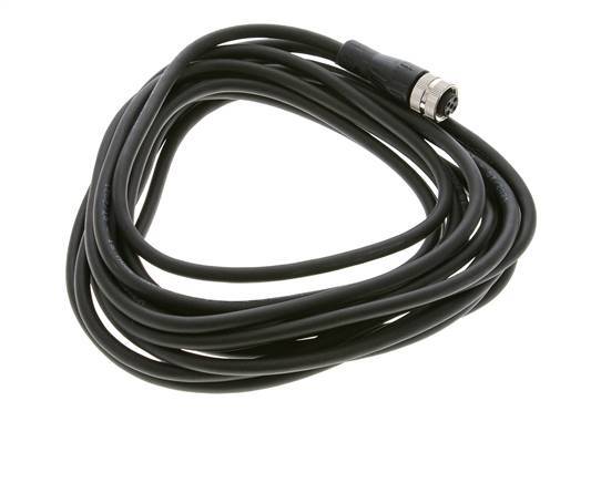 Connection Line Connector M12 5m