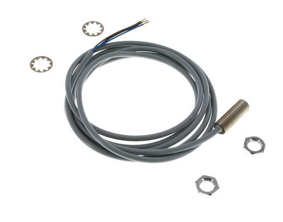 Inductive Proximity Switch 2mm M12x1 with Cable 2m