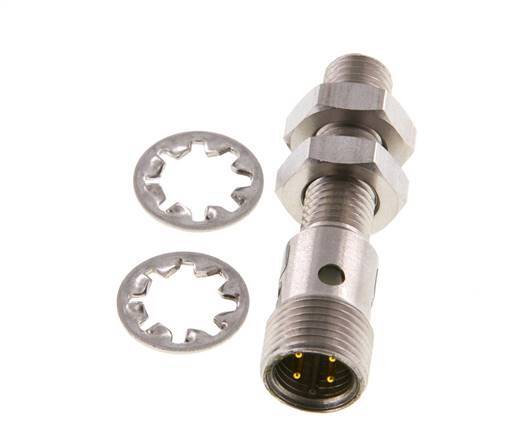Inductive Proximity Switch 1.5mm M8x1 M12 (4-pin)