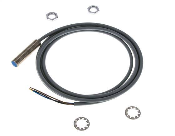 Inductive Proximity Switch 2mm M12x1 with Cable 2m