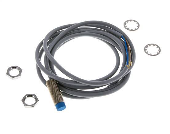 Inductive Proximity Switch 4mm M12x1 with Cable 2m