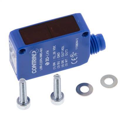 Retroreflective Photoelectric Sensor 20-8000 mm M8 4-pin
