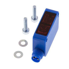 Diffuse-Reflective Photoelectric Sensor 3-1500 mm M8 3-pin
