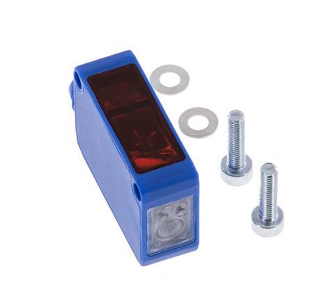 One-way Light Barrier Transmitter 0-30000 mm M8 3-pin