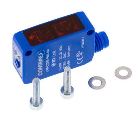 Diffuse-Reflective Photoelectric Sensor with Background Fade-out 10-300 mm M8 3-pin
