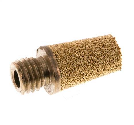 M7 Sintered Bronze Pneumatic Muffler Screw Slot [5 Pieces]