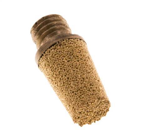 M7 Sintered Bronze Pneumatic Muffler Screw Slot [5 Pieces]