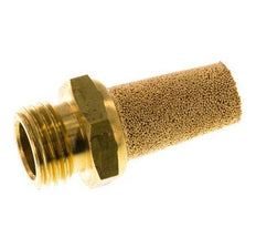 G1/4'' Sintered Bronze Pneumatic Muffler Brass Connection [5 Pieces]