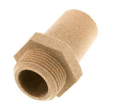 G1'' Sintered Bronze Pneumatic Muffler Hexagonal Fitting