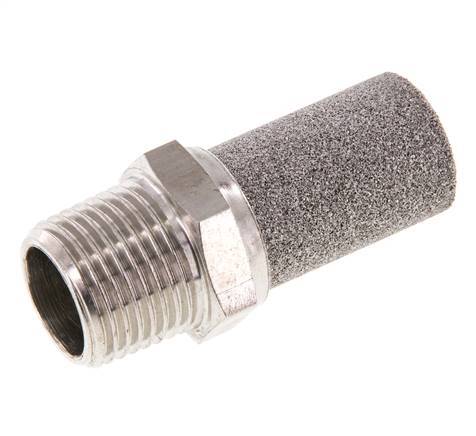 NPT 1/2'' Stainless Steel Pneumatic Muffler