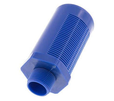 G3/4'' Plastic Pneumatic Muffler Self-Cleaning Granulate Filling