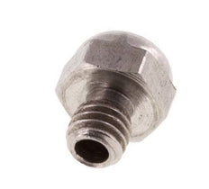 M5 Stainless Steel Compact Pneumatic Muffler 1.4301 Wire Mesh
