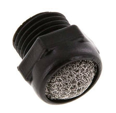G1/4'' PA Compact Pneumatic Muffler 1.4301 Wire Mesh [5 Pieces]