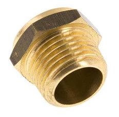 NPT 1/2'' Brass Compact Pneumatic Muffler 1.4301 Wire Mesh [2 Pieces]