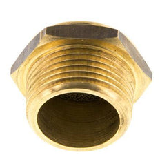 NPT 3/4'' Brass Compact Pneumatic Muffler 1.4301 Wire Mesh