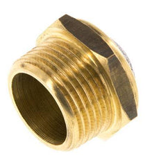 NPT 3/4'' Brass Compact Pneumatic Muffler 1.4301 Wire Mesh