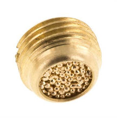 G1/8'' Sintered Bronze Compact Sinking Pneumatic Muffler [5 Pieces]