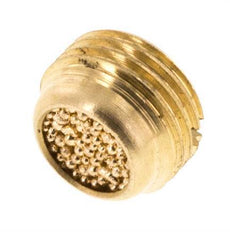 G1/8'' Sintered Bronze Compact Sinking Pneumatic Muffler [5 Pieces]