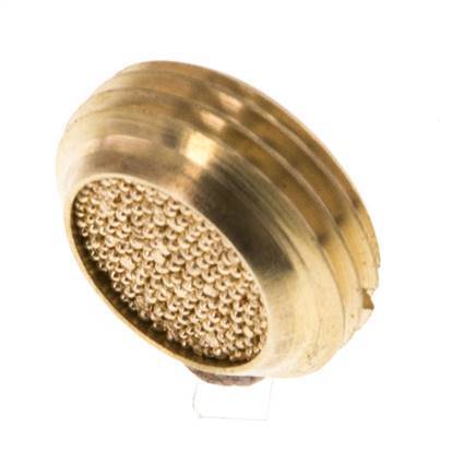 G3/8'' Sintered Bronze Compact Sinking Pneumatic Muffler [2 Pieces]