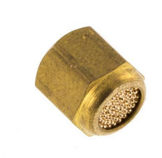 M5 Sintered Bronze Compact Female Threaded Pneumatic Muffler [5 Pieces]