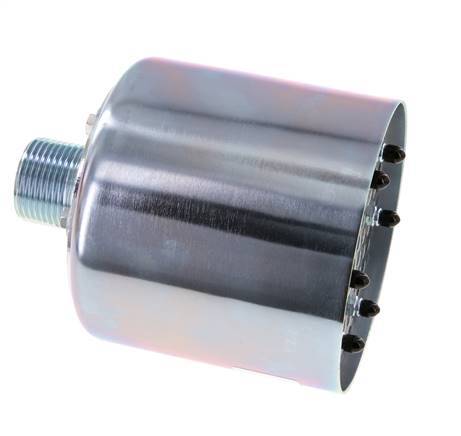 G1'' High Flow Multi-Chamber Pneumatic Muffler