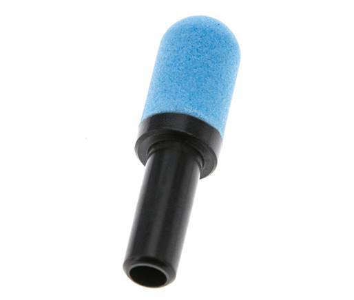10 mm Push-In PE Pneumatic Muffler 6 Bar [2 Pieces]