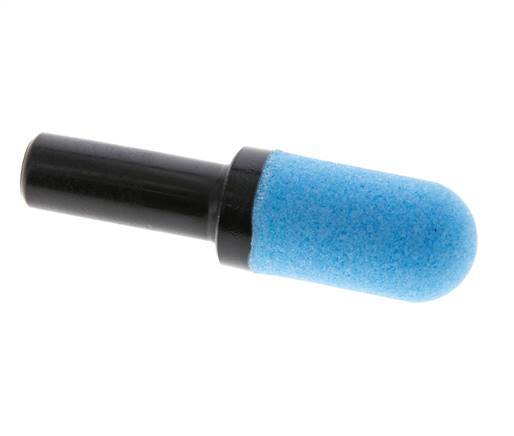 10 mm Push-In PE Pneumatic Muffler 6 Bar [2 Pieces]