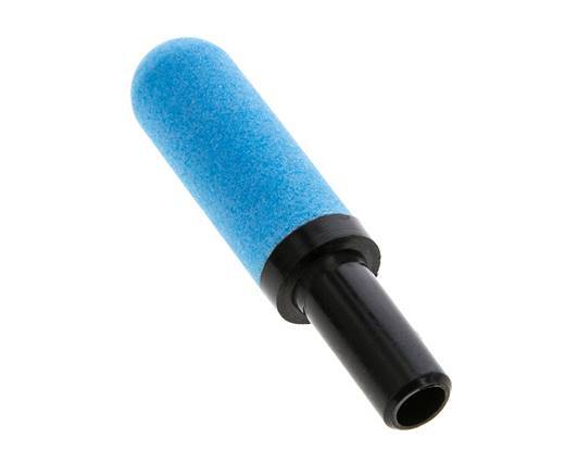 12 mm Push-In PE Pneumatic Muffler 6 Bar [2 Pieces]