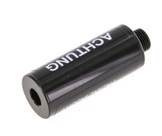 G1/8'' Aluminum Free-Flow Pneumatic Muffler