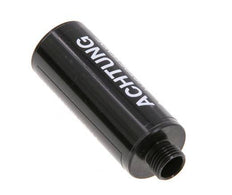 G1/8'' Aluminum Free-Flow Pneumatic Muffler