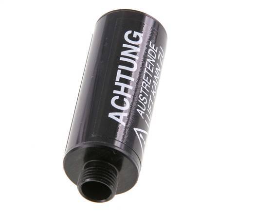 G1/8'' Aluminum Free-Flow Pneumatic Muffler