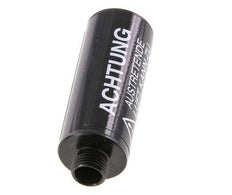 G1/8'' Aluminum Free-Flow Pneumatic Muffler