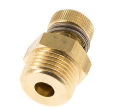 G1/2'' Brass Flow Control Muffler With Knurled Screw