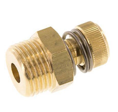 G1/2'' Brass Flow Control Muffler With Knurled Screw