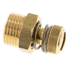 G1/2'' Brass Flow Control Muffler With Knurled Screw