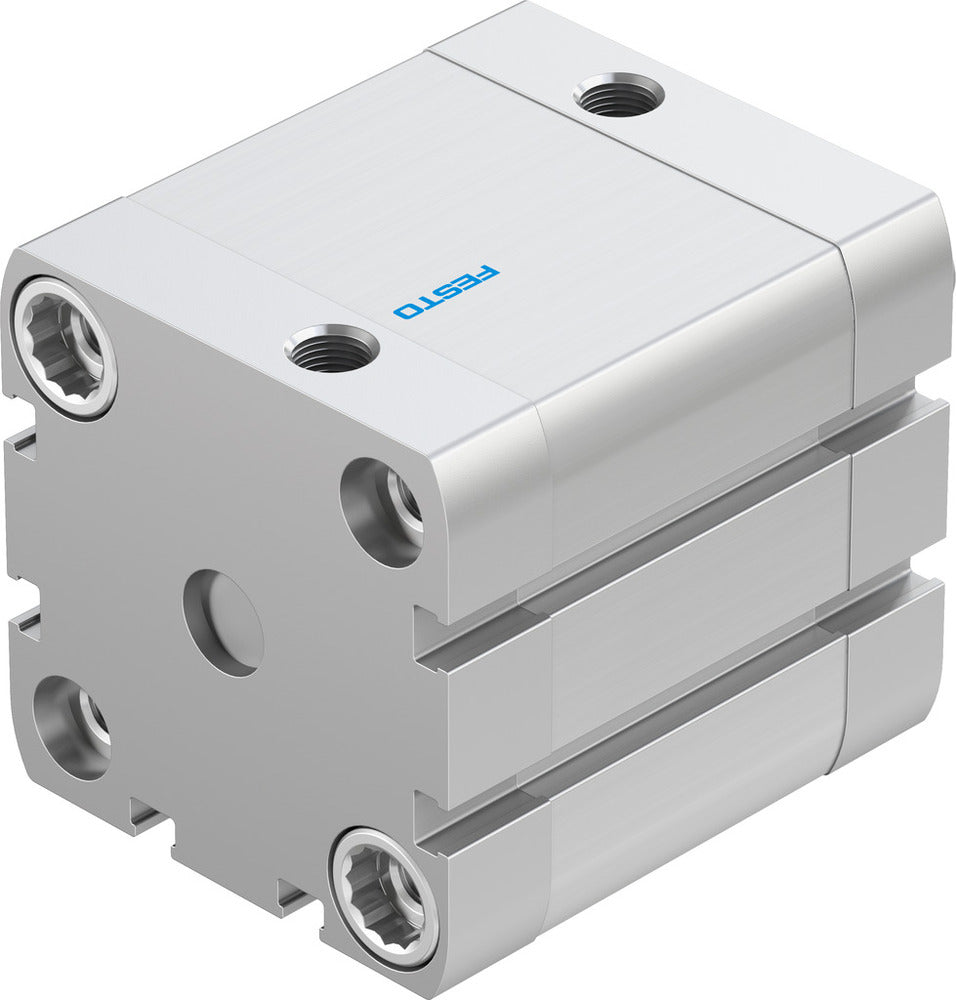 Festo Compact Cylinder 50mm Bore 30mm Stroke ISO 21287 Double Acting - 572695