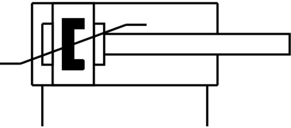 Festo Cylinder 63mm Bore 100mm Stroke ISO 15552 Double Acting - 1780909