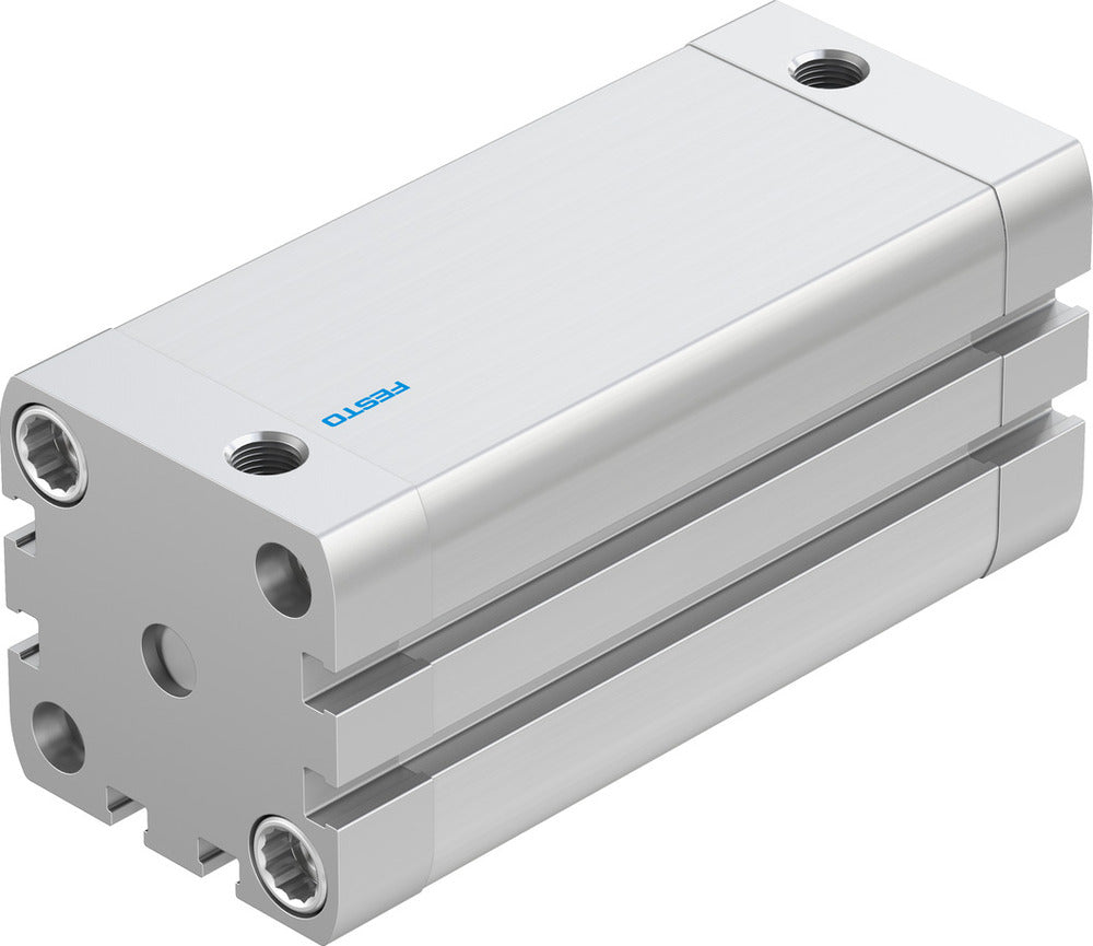 Festo Compact Cylinder 40mm Bore 80mm Stroke ISO 21287 Double Acting - 572681