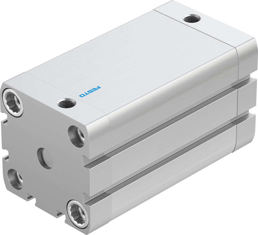 Festo Compact Cylinder 50mm Bore 80mm Stroke ISO 21287 Double Acting - 572690
