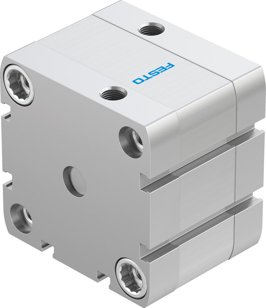 Festo Compact Cylinder 63mm Bore 10mm Stroke ISO 21287 Double Acting - 572700