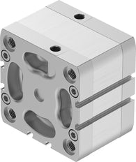 Festo Compact Cylinder 80mm Bore 15mm Stroke ISO 21287 Double Acting - 572728